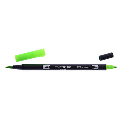 Foto variante Penna Tombow dual brush willow green - 173