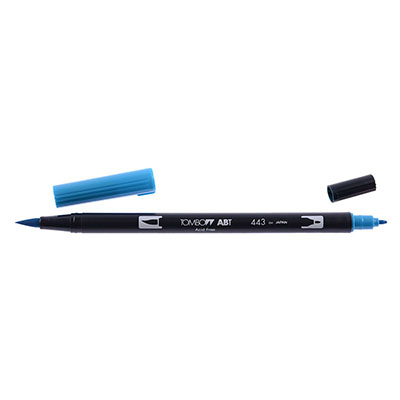 Foto variante Penna Tombow dual brush turquoise - 443