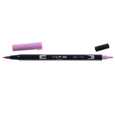 Foto variante {Penna Tombow dual brush orchid - 673}