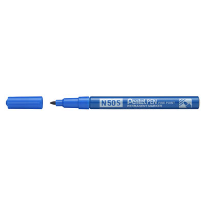 Foto variante Marker Pentel Pen n50s slim blu