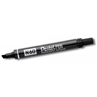 Foto variante Marker Pentel Pen n60 punta scalpello nero