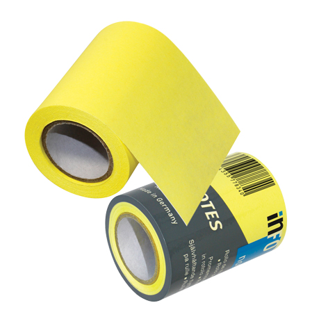 REFILL ROLL NOTES MM.60X8 MT GIALLO FLUO