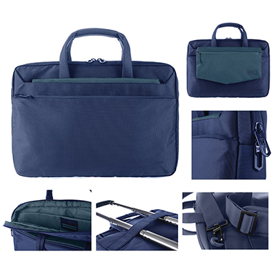 Borsa porta notebook work-out 3 slim bag 13" blu