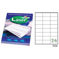 Etichette adesive stampabili tico copy con margini 70x36