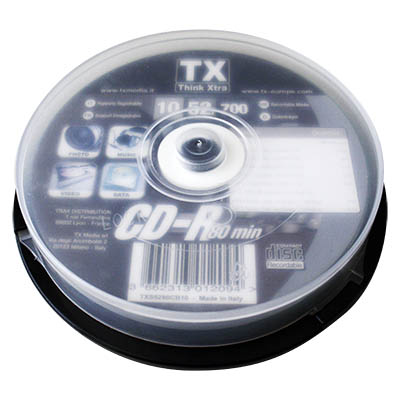CD-R 80 MIN. 700 MB THINK XTRA CAMPANA PZ.10