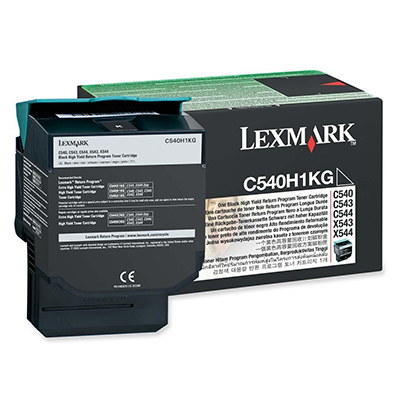 Toner Lexmark c540h1kg nero