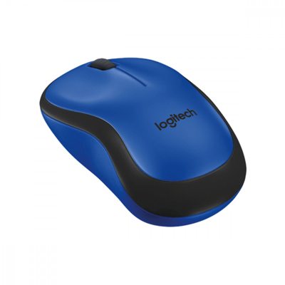 Mouse Logitech ottico wireless m220 blu