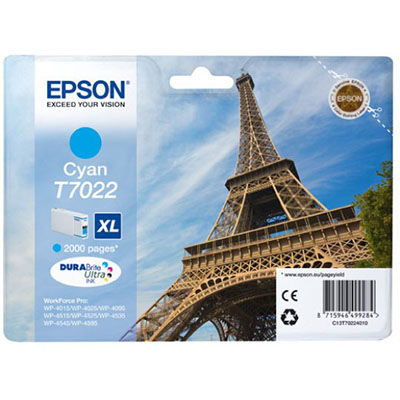 Ink Epson stylus t7022401 ciano