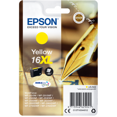 Ink Epson stylus t163440 giallo n.16xl