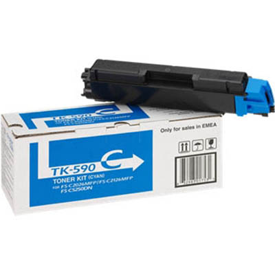 Toner laser Kyocera tk-590c ciano