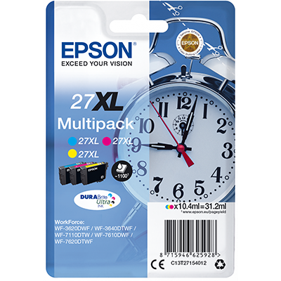 Multipack Epson t271540 3 colori n.27xl