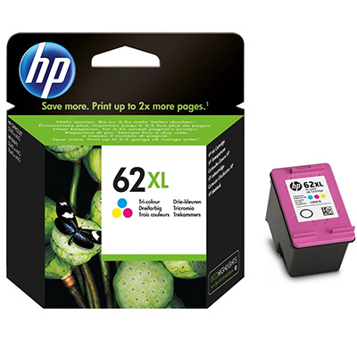 INK HP C2P07A COLORE N.62XL