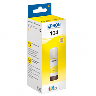 Ink Epson ecotank t00p440 giallo n.104