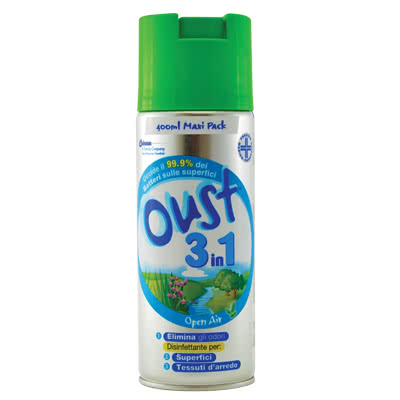 Oust deodorante spray 3 in 1 ml.400