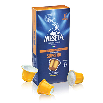 Capsule caffe' Meseta comp.nespresso supremo