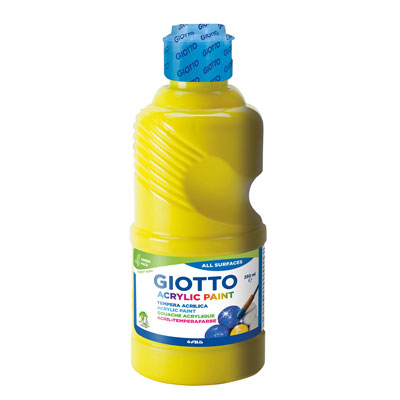 Tempera Giotto acrilica ml.250 giallo