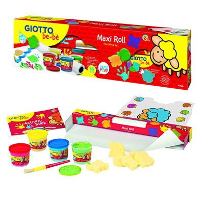 {Giotto be-be' maxi roll painting set}