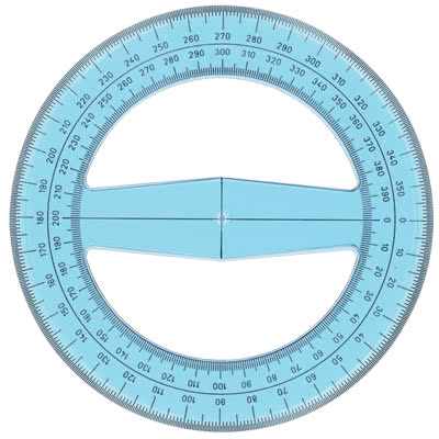 Goniometro isotek tecnica in plexiglas 360 cm.15