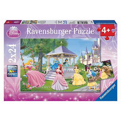 Puzzle bimbo 2x24 le principesse Disney