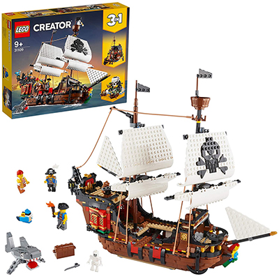 LEGO CREATOR GALEONE DEI PIRATI 31109