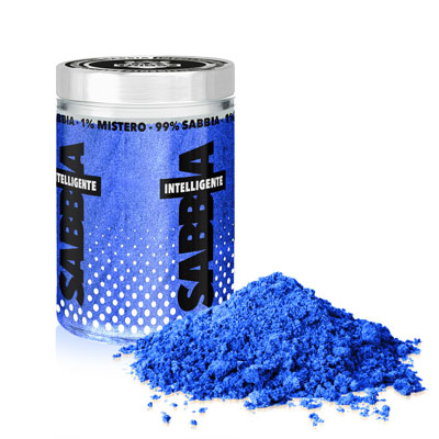 Sabbia intelligente 0,8 kg col blu